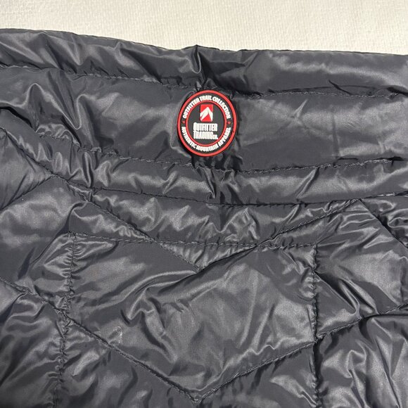 Outfitter Trading Co Women’s Puffer Jacket Size Small Black Insulated Zip Front - Picture 6 of 10